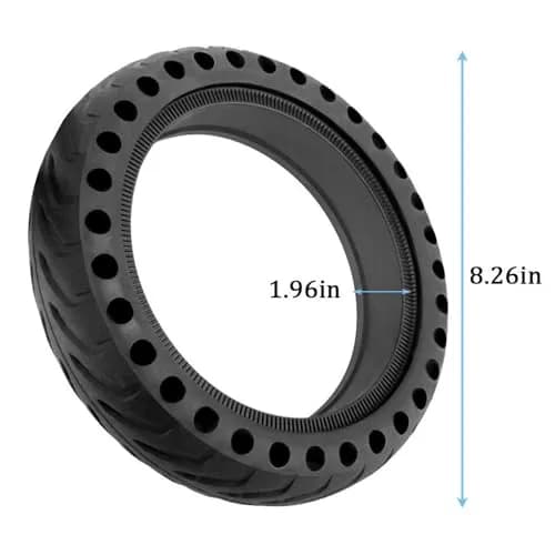 Together-life Solid Tires for Xiaomi M365 & GXL V2 8.5 Inch | Puncture-Proof, Shock-Absorbing thumbnail 7