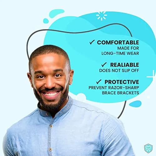Fresh Knight Braces Wax White 10 Pack | Food Grade Orthodontic Dental Wax for Comfort & Injury Prevention thumbnail 8