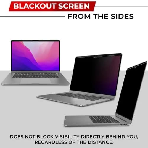 SightPro Magnetic Privacy Screen for MacBook Pro 13 Inch (2016-2022, M1, M2) | Patented Removable Laptop Privacy Filter Shield thumbnail 4