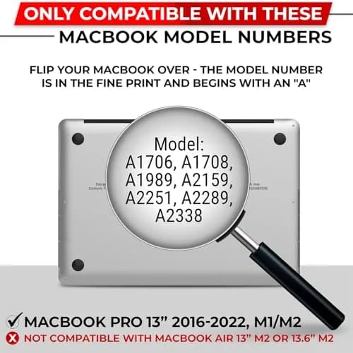 SightPro Magnetic Privacy Screen for MacBook Pro 13 Inch (2016-2022, M1, M2) | Patented Removable Laptop Privacy Filter Shield thumbnail 2