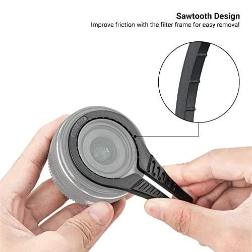 JJC 3-Pack Camera Lens Filter Wrench Kit for 37mm-95mm Threads | Multi-Coated UV ND CPL Filter Removal Tool Set thumbnail 4