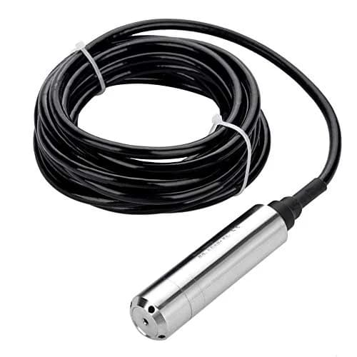 Tangxi DC24V 4-20mA Liquid Level Sensor 0-5m Range | 6m Cable, Steel Probe - main product image
