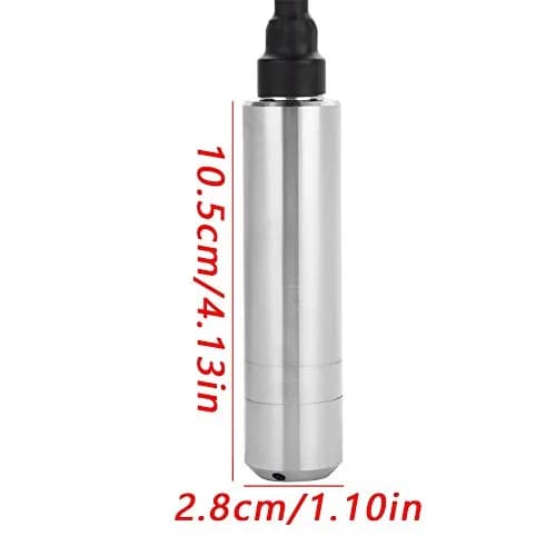 Tangxi DC24V 4-20mA Liquid Level Sensor 0-5m Range | 6m Cable, Steel Probe thumbnail 6