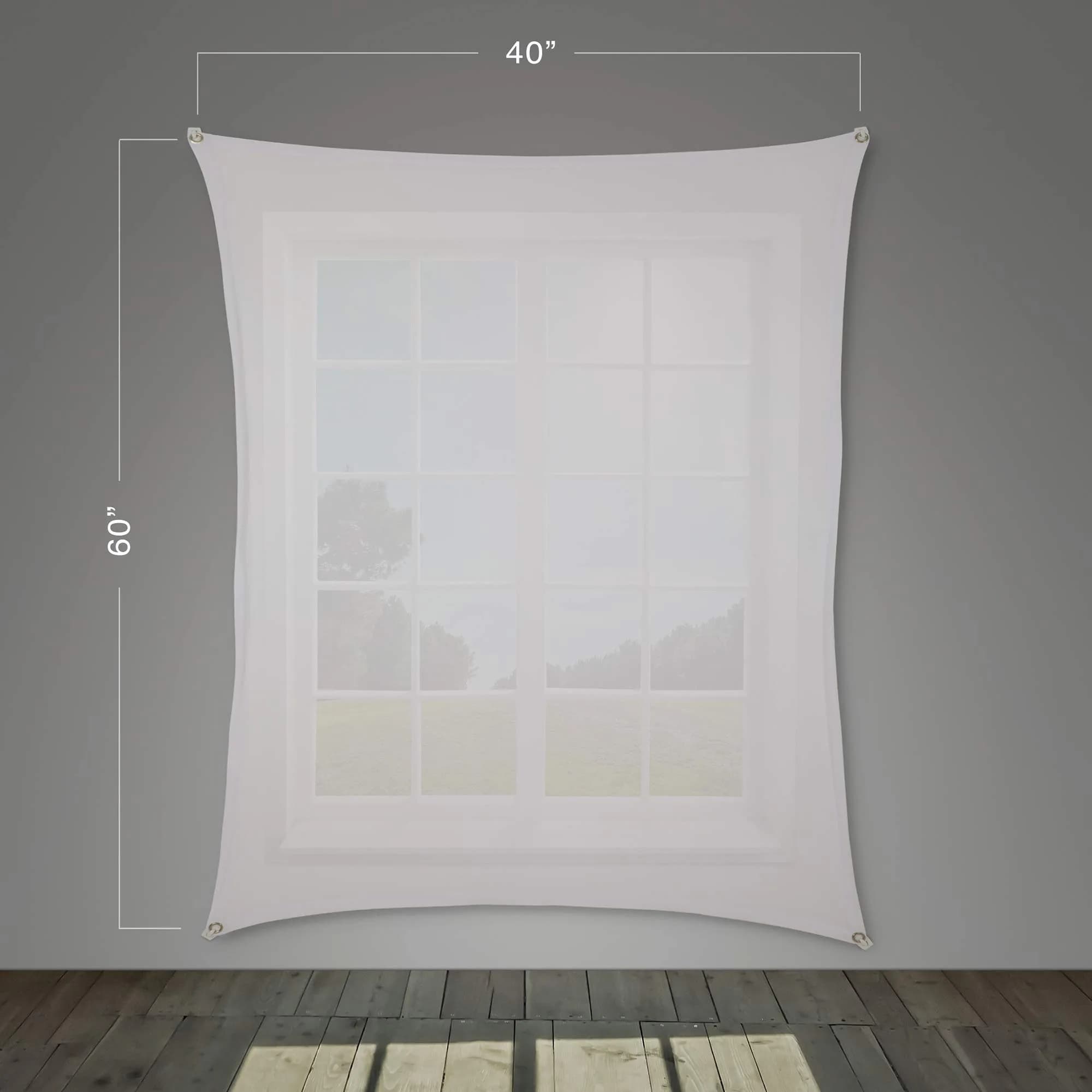 Reaper Brothers Holographic Rear Projection Screen 5'x9' (152cm x 274cm) | Creates Killer Illusion for Halloween Videos - view 2