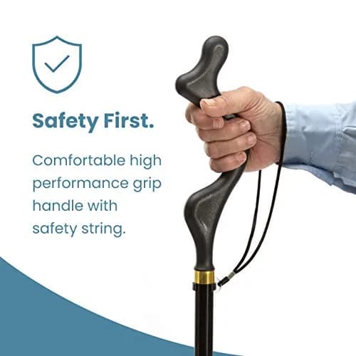 Medical king Walking Cane for Men & Women | Adjustable, Foldable & Slip-Resistant thumbnail 6