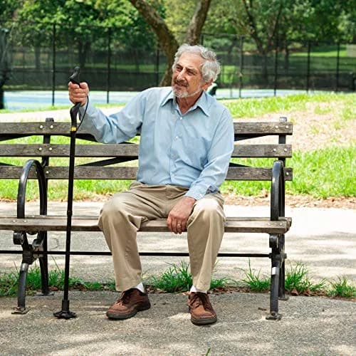 Medical king Walking Cane for Men & Women | Adjustable, Foldable & Slip-Resistant thumbnail 9