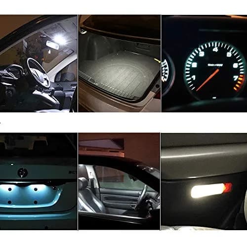 Anourney BA9S LED Bulbs 12V White | Super Bright Car Dome Map Lights thumbnail 6