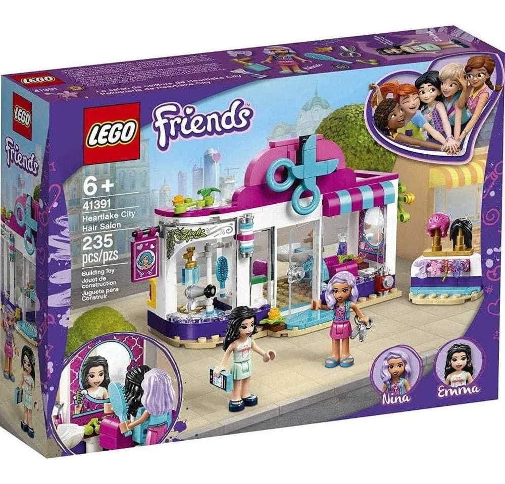 LEGO Friends Heartlake City Play Hair Salon Fun Toy 41391 Building Kit | Educational STEM-Learning Toy for Kids Ages 6+