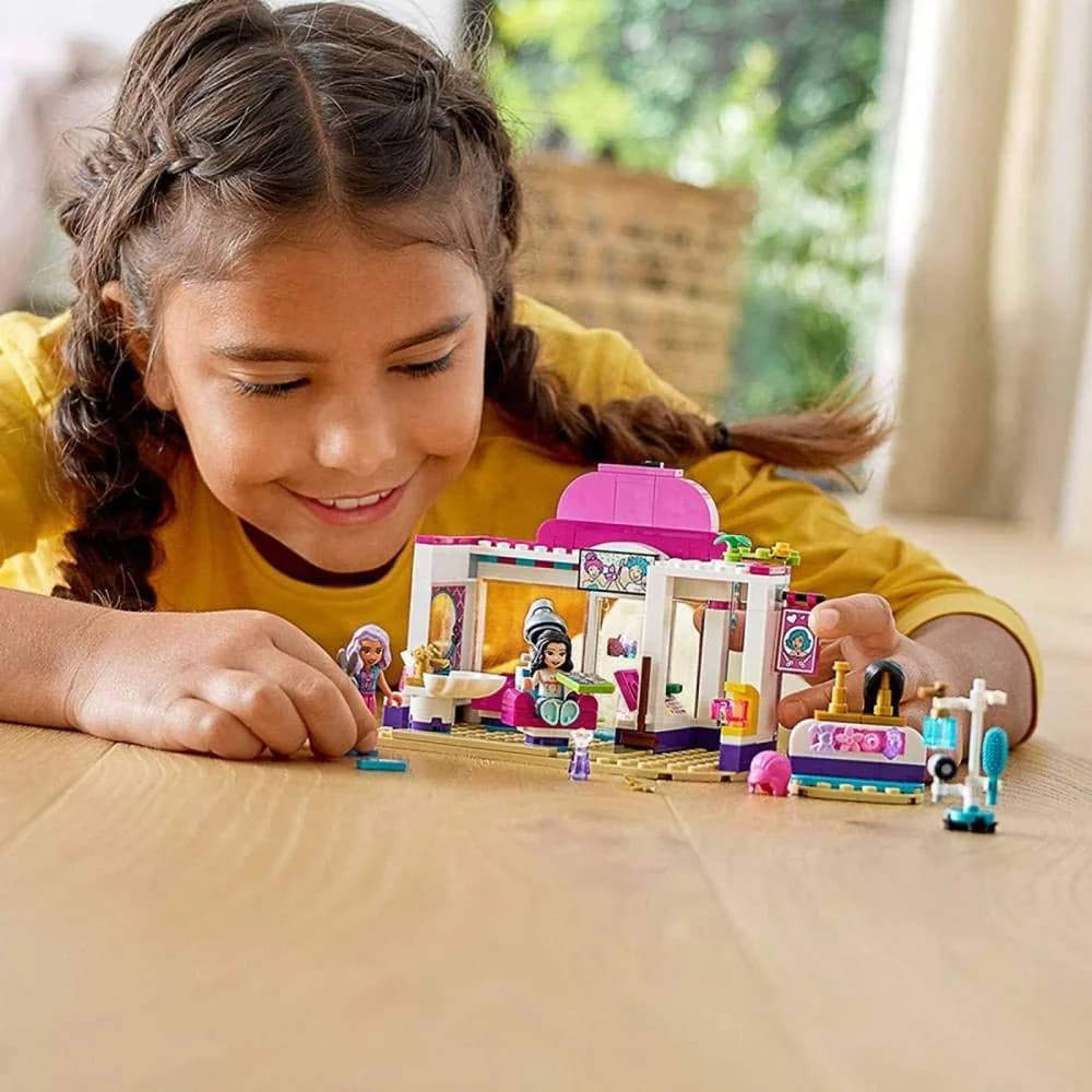 LEGO Friends Heartlake City Play Hair Salon Fun Toy 41391 Building Kit | Educational STEM-Learning Toy for Kids Ages 6+ - view 3