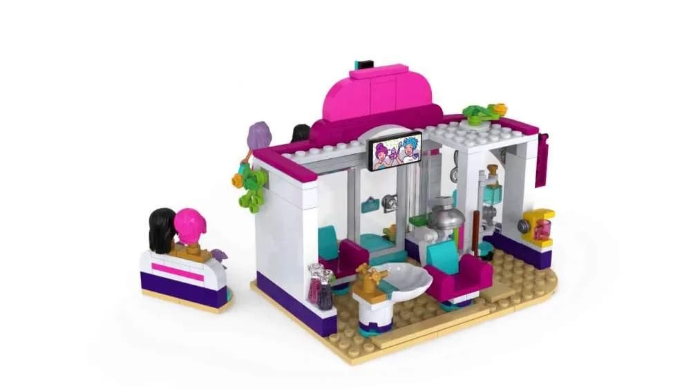LEGO Friends Heartlake City Play Hair Salon Fun Toy 41391 Building Kit | Educational STEM-Learning Toy for Kids Ages 6+ - view 2