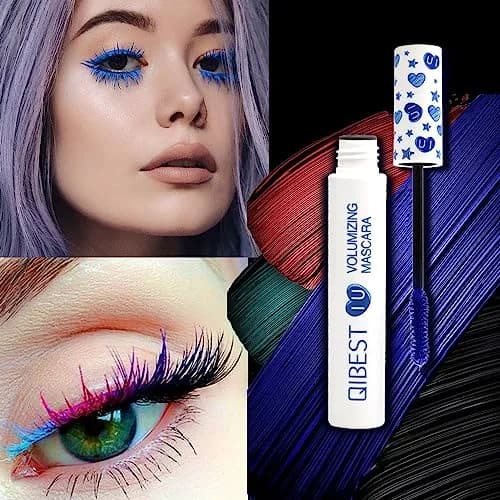 MAEPEOR Colored Mascara Set 7 Pack 0.35 Oz | Waterproof & Smudgeproof, Vegan, Hypoallergenic (70-120 chars) thumbnail 7