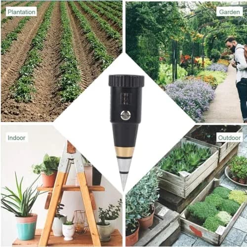 Tangxi VT-05 Soil pH & Moisture Meter, 3-8 pH Range, Self-Powered, Garden & Vineyard Soil Tester, 160*50mm thumbnail 5