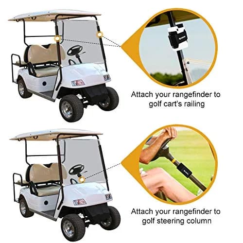 ZOEA Magnetic Rangefinder Mount Strap for Golf Cart Railing | Adjustable, Strong Magnet, Fits Most Rangefinders (1.5) thumbnail 5