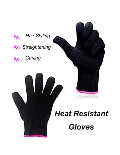 AFT90 Heat Resistant Hair Styling Glove 22cm (8.7in) | Protects Hands from Hot Tools thumbnail 2