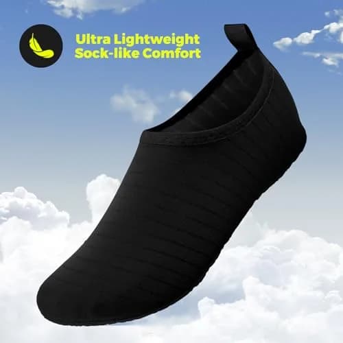 JOTO Water Shoes for Women & Men, Quick-Dry Breathable Aqua Socks with Non-Slip Rubber Sole | Size 7.5-8.5 Women/6.5-7.5 Men thumbnail 6
