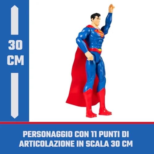 DC Comics Superman Action Figure 12-Inch | Comic Styling, Articulation & Collectible Toy for Kids & Fans thumbnail 3