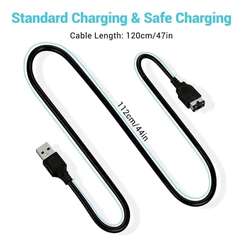 Xahpower Charger for Gameboy Advance sp, GBA SP Charger Cable Cord for Nintendo DS Original Console (120cm) | Fast Charge & Safe thumbnail 4
