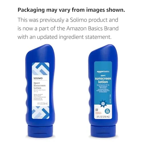 Solimo Sport Sunscreen Lotion SPF 50, 237ml (8 Fl Oz) | Broad Spectrum UVA/UVB Protection thumbnail 2