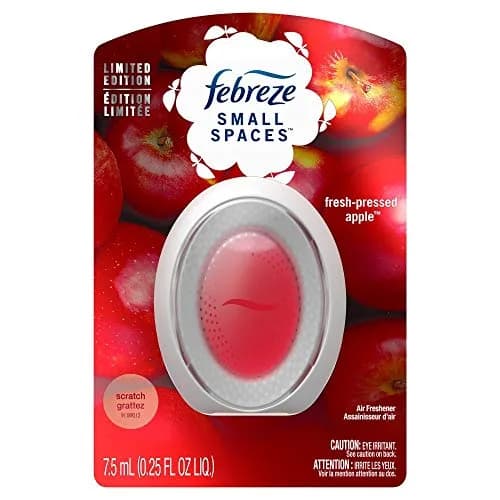 Febreze Small Spaces Air Freshener, Fresh Pressed Apple Scent, 0.07 L (0.25 Fl Oz) | Concentrated Formula for Odor Control thumbnail 1