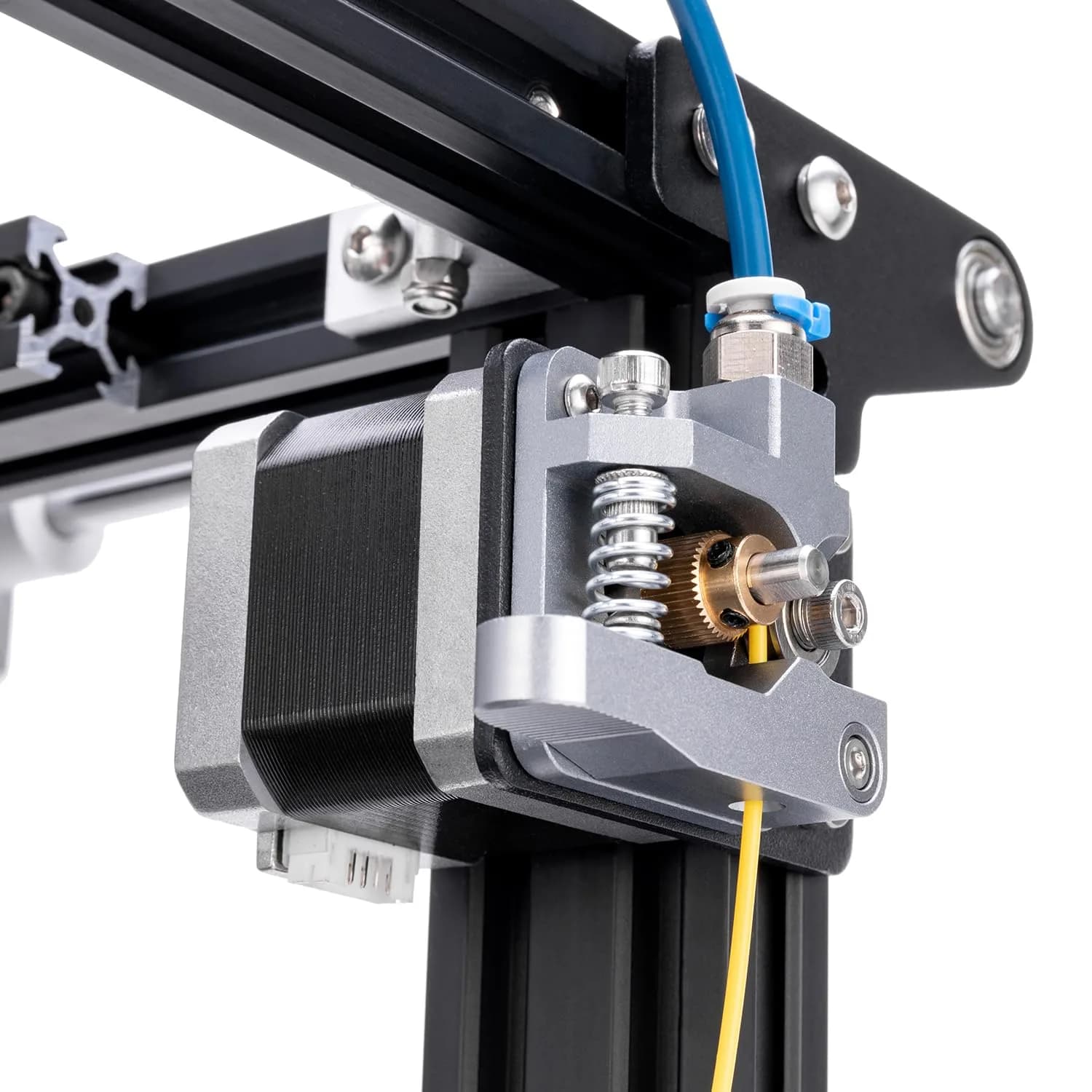 Comgrow Metal Extruder Upgrade for Ender 3 Series 3D Printers | 40-Tooth Aluminum MK8 Bowden Drive Gear - view 4