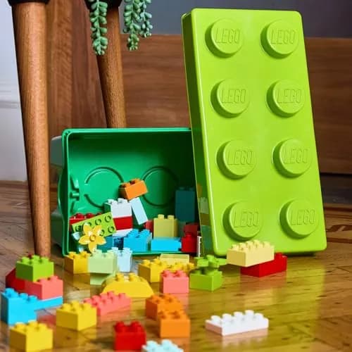 LEGO DUPLO Classic Brick Box 10913 (65 Pieces, Multicolor) | Educational Toy Building Blocks for Ages 18 Months+ thumbnail 8