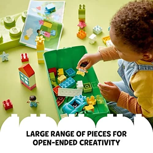 LEGO DUPLO Classic Brick Box 10913 (65 Pieces, Multicolor) | Educational Toy Building Blocks for Ages 18 Months+ thumbnail 3