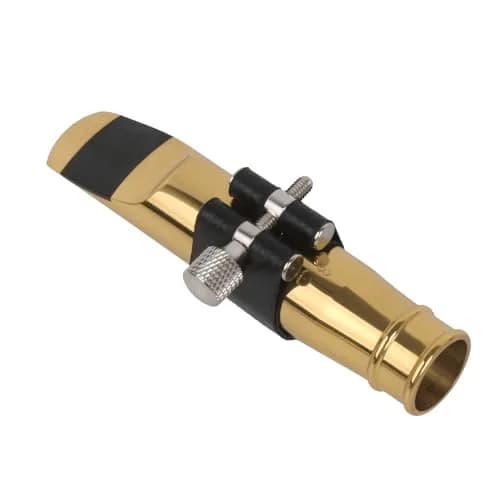 Yibuy Golden Jazz Tenor Saxophone Mouthpiece 8# Interface (10.7cm / 4.21in) | Bright & Crisp Tone thumbnail 4