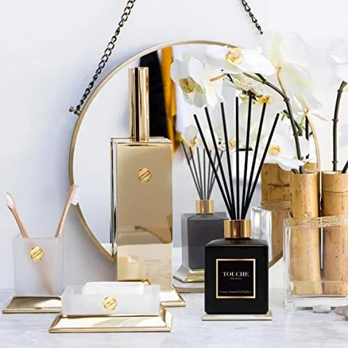 TOUCHE ORIGINALE Natural Reed Diffuser 120ml | Long Lasting Sandalwood & Jasmine Aroma thumbnail 4