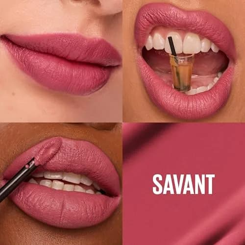 Maybelline Super Stay Matte Ink Liquid Lipstick in Savant (Rose Pink) - 16-Hour Transfer-Proof Matte thumbnail 2