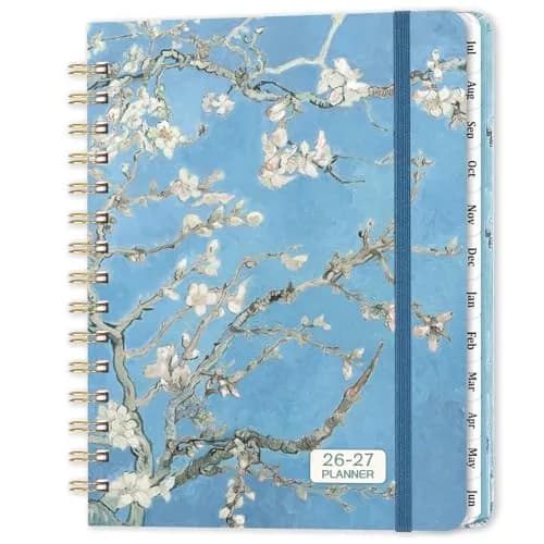 MaaIbok Academic Planner 2026-2027 | July 2026 - June 2027 | 8.5" x 6.4" Hardcover Daily Organizer thumbnail 1