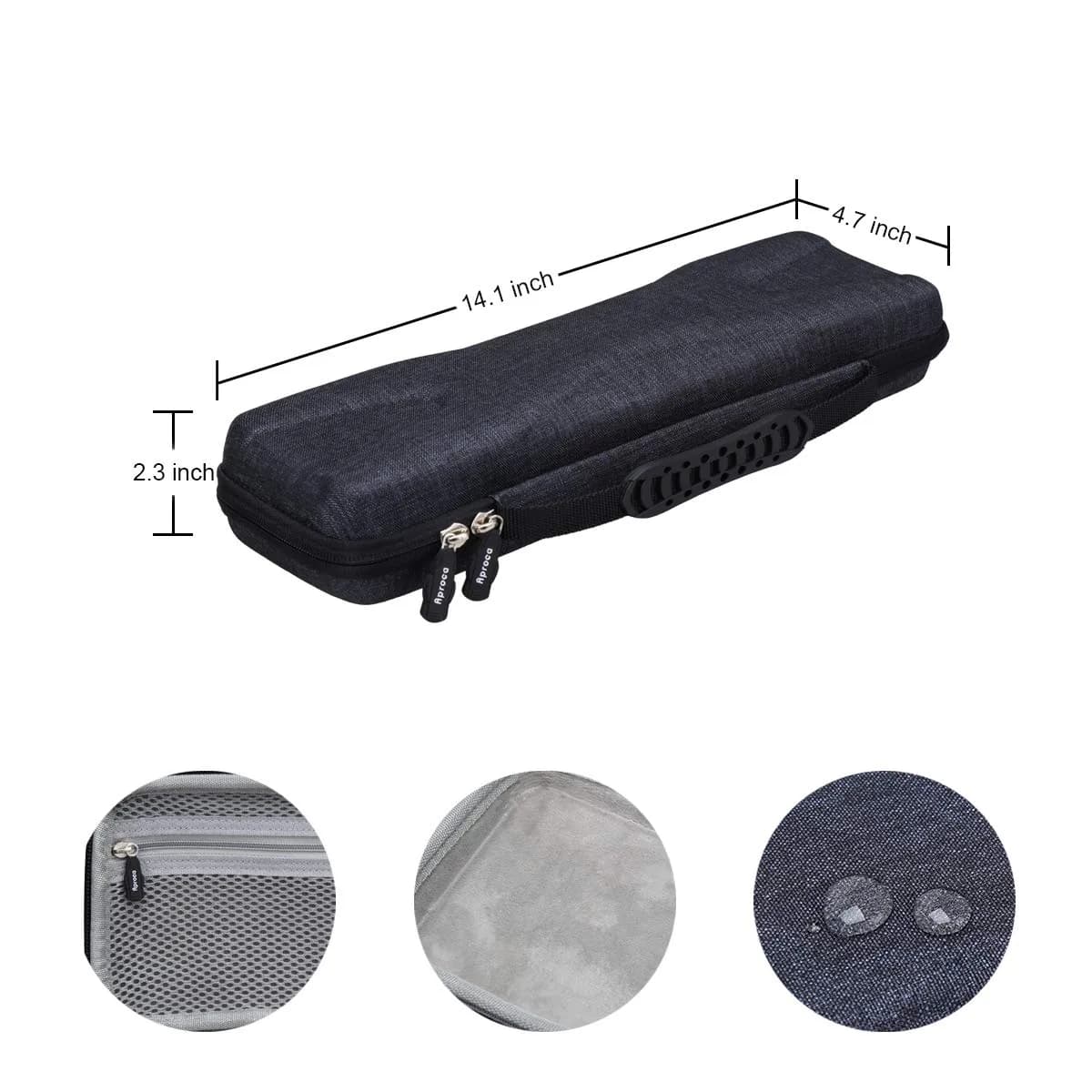 Aproca Hard DJ Controller Case for Hercules DJControl Mix & Starlight | 36.1cm (14.1") - view 6