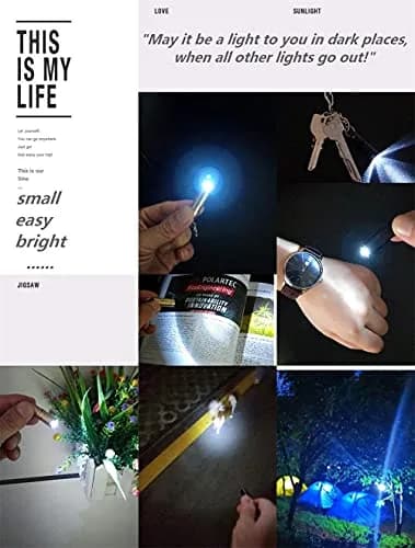 Nitefox e1 Keychain Flashlight 1.3 inch (3.3 cm) | Micro Tiny Light for Everyday Carry thumbnail 4