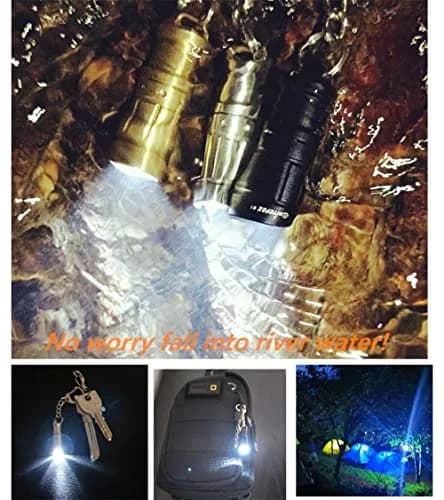 Nitefox e1 Keychain Flashlight 1.3 inch (3.3 cm) | Micro Tiny Light for Everyday Carry thumbnail 6