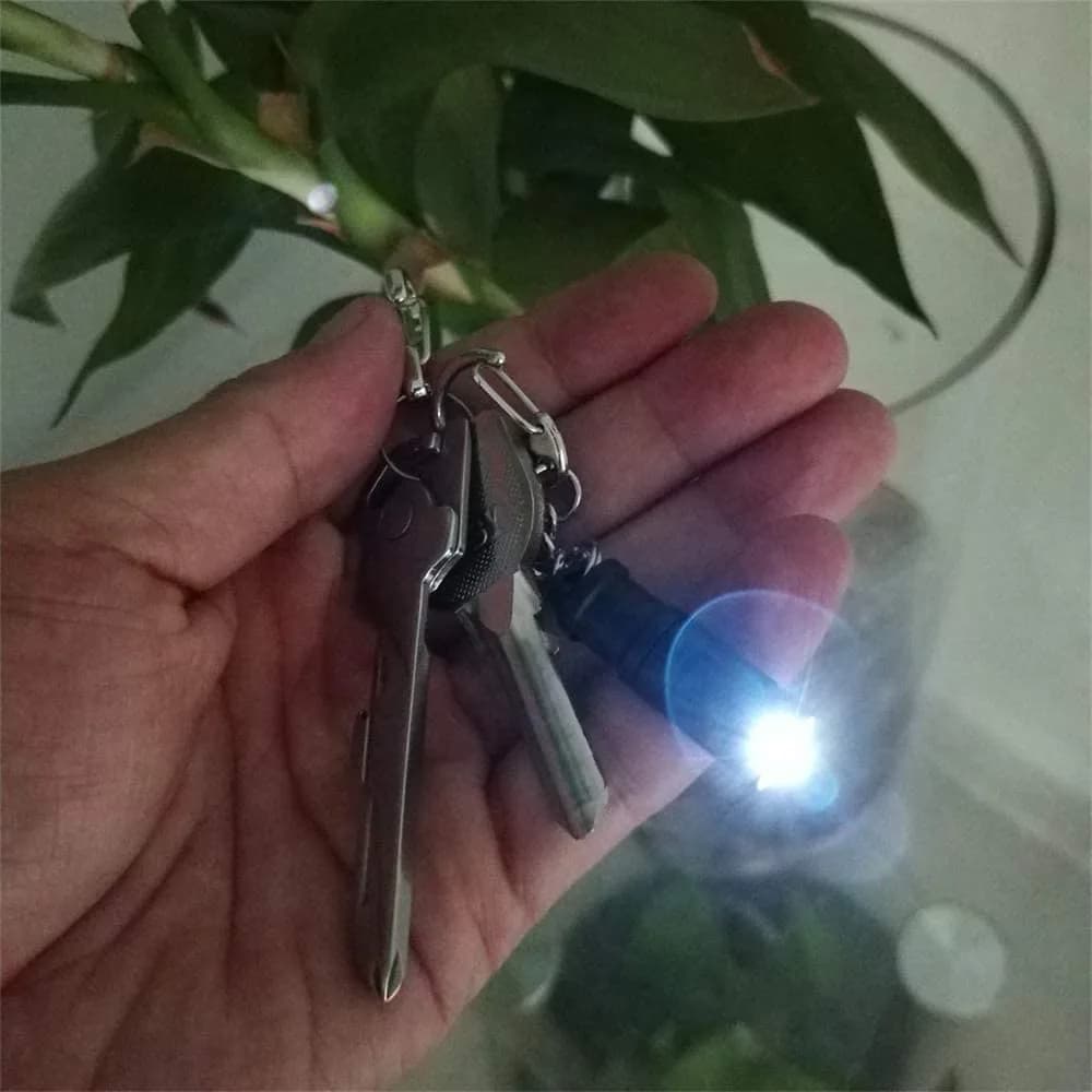 Nitefox e1 Keychain Flashlight 1.3 inch (3.3 cm) | Micro Tiny Light for Everyday Carry - view 3
