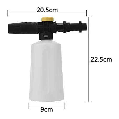 FUNTECK Foam Cannon Lance for Karcher K2-K7 Pressure Washer, 700ml (23.67 Fl Oz) | Creates Thick Foam for Car Washing thumbnail 5