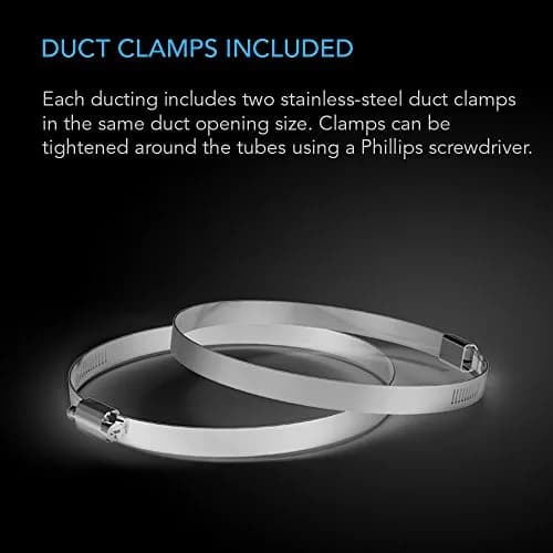 AC Infinity Flexible Aluminum Ducting 4" x 25ft | Heavy-Duty Four-Layer Protection for HVAC Ventilation - view 4