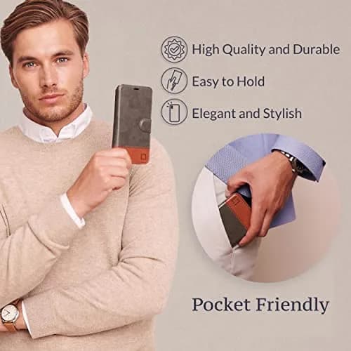 LUPA Legacy Wallet Case for iPhone 11 | Slim Durable Faux Leather Card Holder (6.1 Inch) thumbnail 6