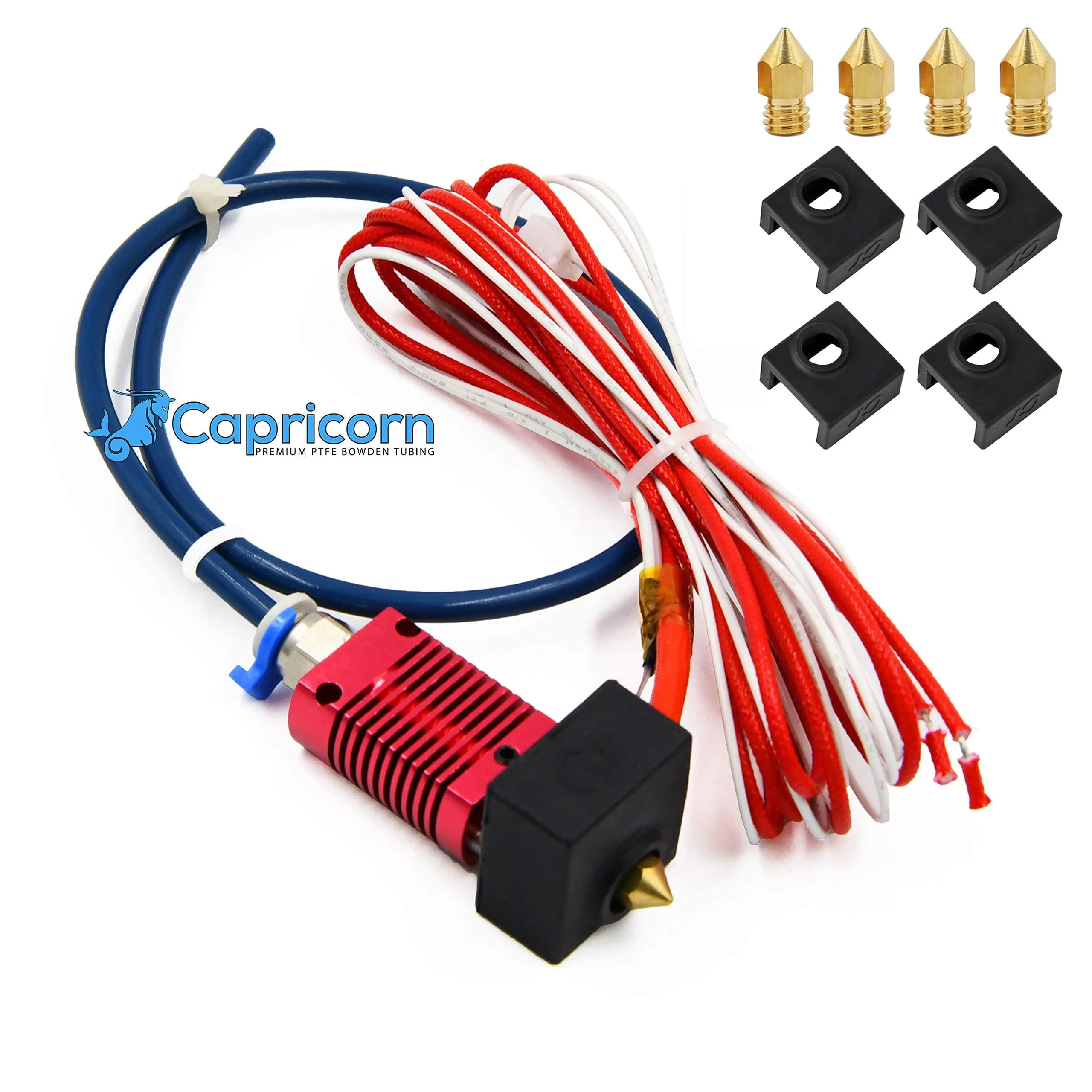 Creality Ender 3 /Pro/V2 3D Printer Hotend Kit 24V | Low Friction Upgrade for Precise Printing — Assorted