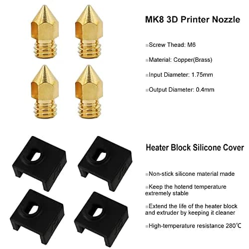Creality Ender 3 /Pro/V2 3D Printer Hotend Kit 24V | Low Friction Upgrade for Precise Printing thumbnail 6
