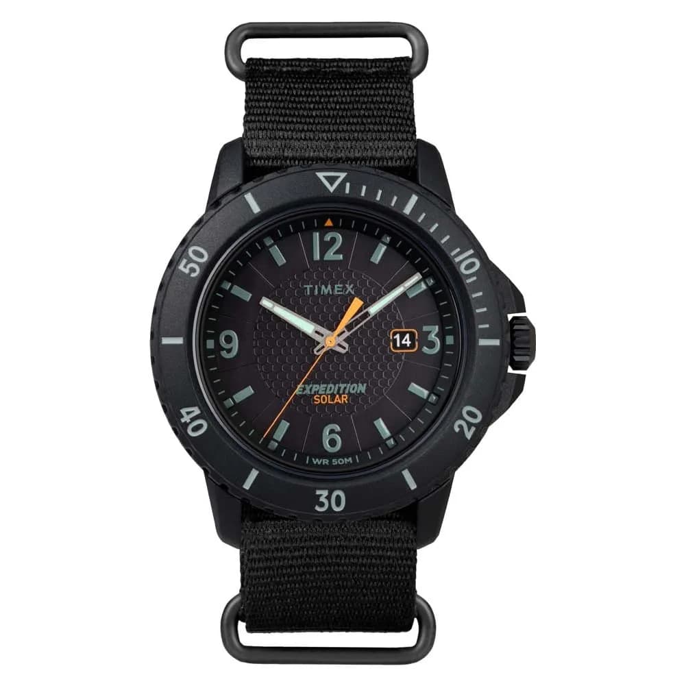 Timex Expedition Gallatin Solar 44mm Watch | Solar Power, Rugged Outdoor Style