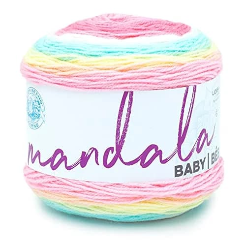 Lion Brand Yarn Mandala Baby Yarn Narnia 540m (1770ft) | Soft CYC #3 Light Acrylic Yarn for Baby Projects thumbnail 1