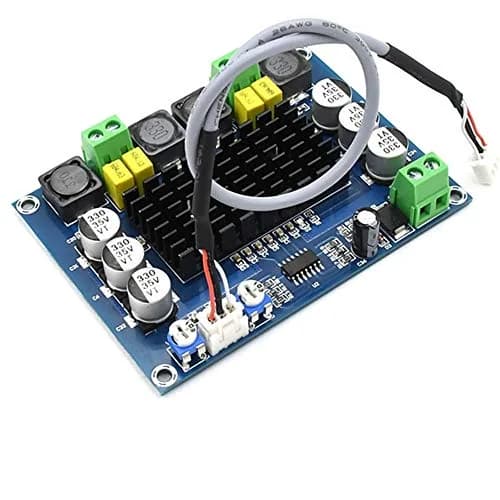 ACEIRMC TPA3116D2 Dual Channel Stereo Audio Amplifier Board 120W+120W | High Power Digital Class D DIY Module thumbnail 1