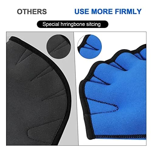 TAGVO Aquatic Gloves for Upper Body Resistance | Water Resistance Training Gloves for Men Women & Kids thumbnail 5