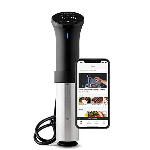 Anova Culinary Sous Vide Precision Cooker 2.0 (WiFi), 1000 Watts | 1.98 lb (0.89 kg) thumbnail 1