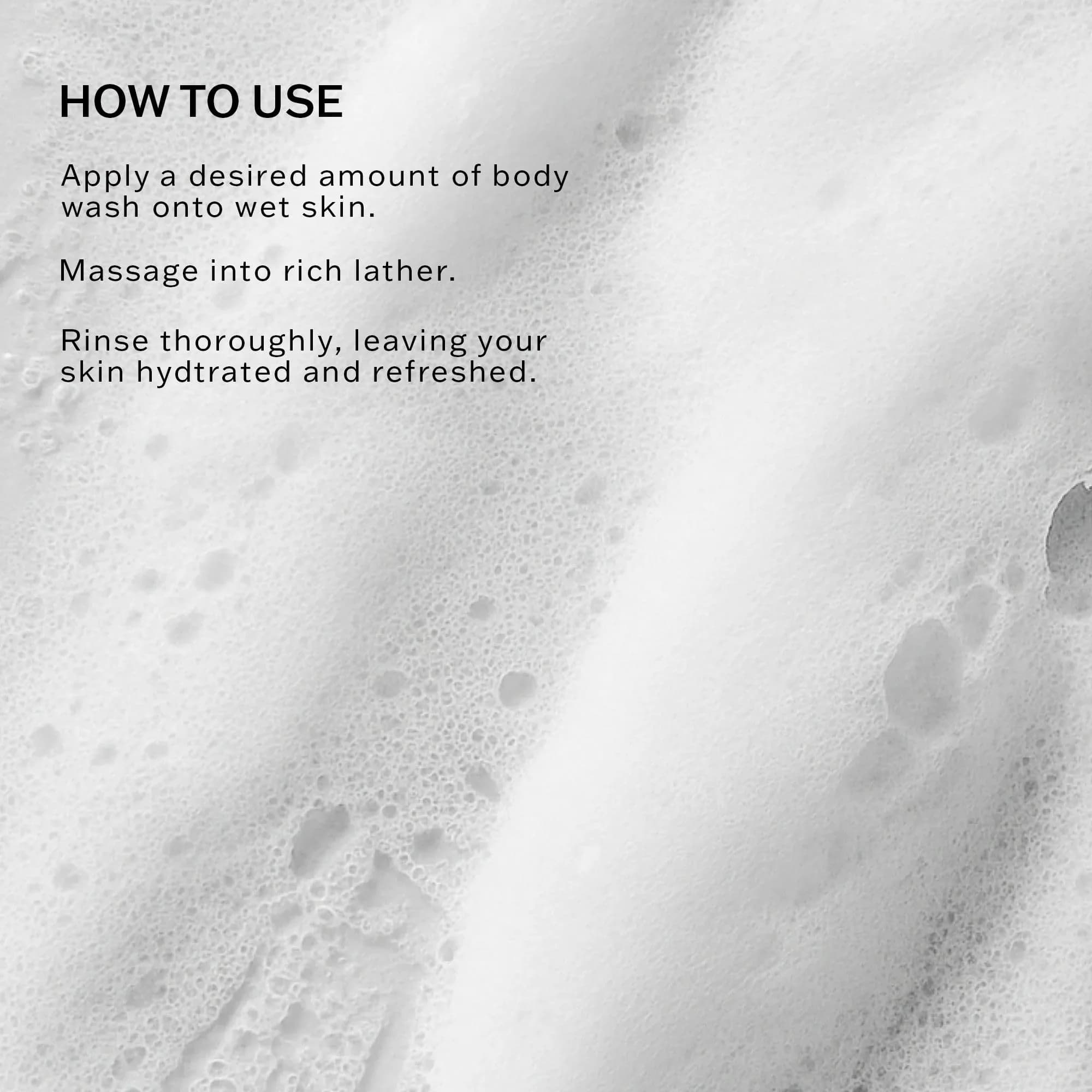 SACHAJUAN Body Wash Shiny Citrus Hydrating Cleanser 500ml (16.9 oz) | Gentle Cleansing with Earth Silk Technology - view 3