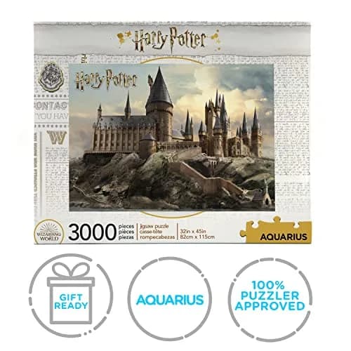 Aquarius Harry Potter Hogwarts Castle 3000 Piece Jigsaw Puzzle 115cm x 82cm | Educational Skill Building Toy thumbnail 7