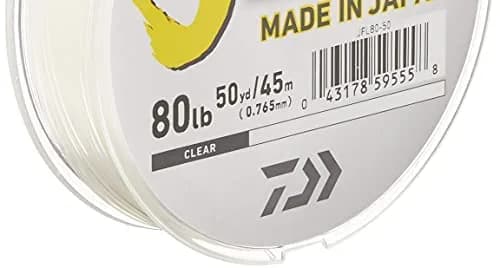 Daiwa J-Fluoro Leader 80 lb (73.2 m) | Made in Japan 100% Fluorocarbon Fishing Line thumbnail 3