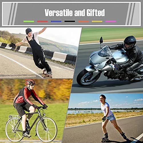 COFIT Motorcycle Gloves Breathable, Touchscreen, Hard Knuckles, Anti-Slip, Good Grip, Men Women, Motocross, BMX, ATV, MTB, Cycling, Road Racing, Green L thumbnail 5