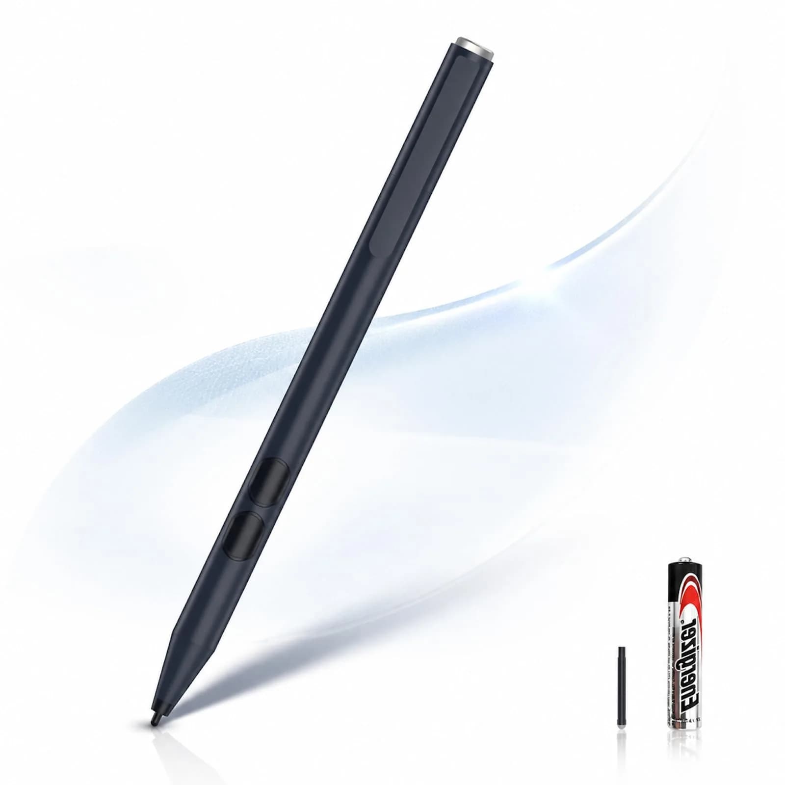hacey Stylus Pen for Surface Pro & Tablets (Black) | 1024 Pressure, Palm Rejection, Long Battery - main product image