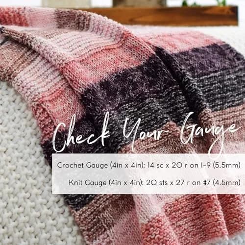 Lion Brand Yarn Mandala Ombré Yarn Cool Gray Multicolor 315m (344 Yds) | Crochet & Knit Worsted Weight Acrylic thumbnail 6